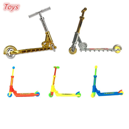 Mini Scooter Two Wheel Scooter Children's Educational Toys Finger Scooter Bike Fingerboard Skateboard