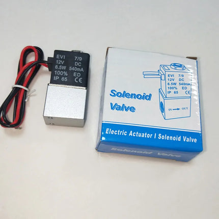 DC 12V 24V 110V 220V Solenoid Valve 1/4" 1/8" 2 Way Normally Closed Direct-Acting Pneumatic Valves For Water Air Gas Hot
