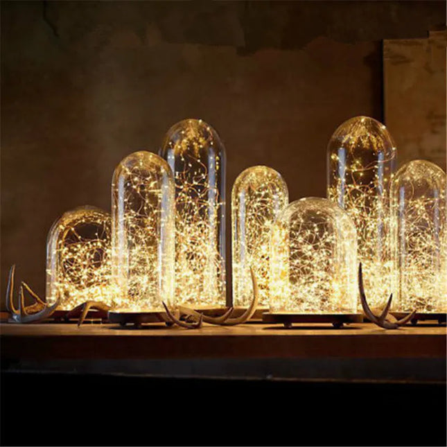 New Year Christmas Garland Waterproof Copper Wire 2032 Battery LED String Lamp Fairy lights 2m/5m Length for indoor Decorations