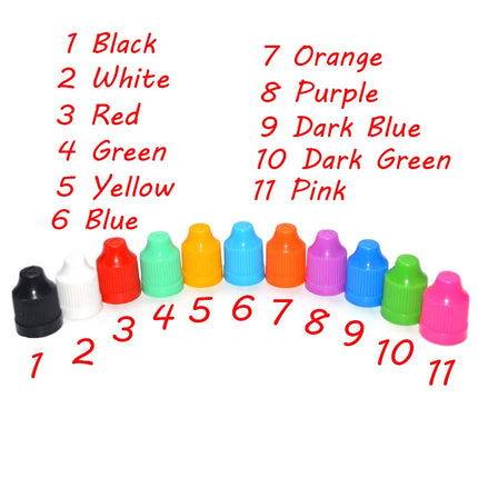 100pcs Empty 10ML Clear Plastic Needle Bottles With Childproof Cap And Long Thin Tip PET Dropper Vail Liquid Container