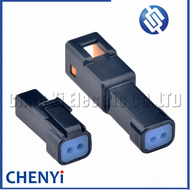 5 sets Black 2 Pin miniature Automotive Waterproof Cable Connector Male or Female Butt Plug 02R-JWPF-VSLE-S 02T-JWPF-VSLE-S