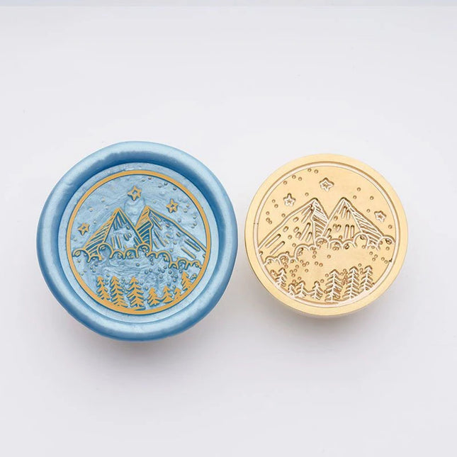 Metal Embossed Wax Seal Stamp Head Vintage Fire Paint Wax Sealing Stamp Head Wedding Invitation Scrapbook Envelope Letter Decor