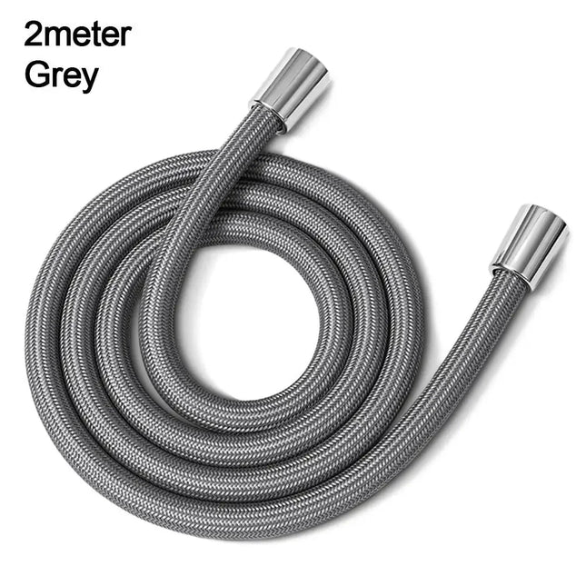 1.5/2.0 Meter Anti Winding Flexible Nylon Shower Hose GI/2 Universal Interface Bath Shower High Pressure Durable Nylon Pipe
