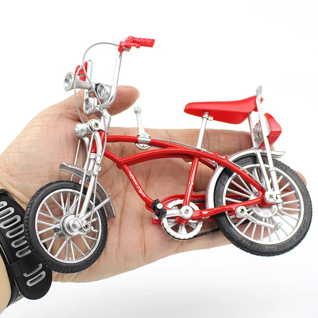 1:10 New Model Alloy Bicycle Diecast Fashion Metal Bike Finger Mountian Mini Bikes Simulation Collection Gifts Toys for boys