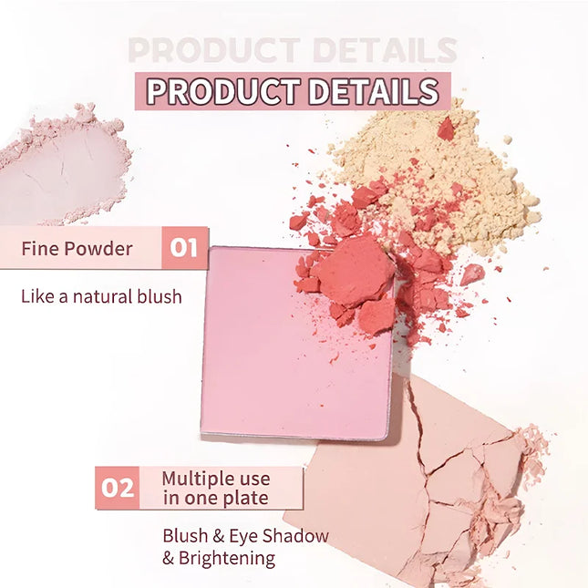 Judydoll Pretty Blush Powder-Highlighter Contour, Unique Niche Special Surprise New Product, Gift for Friends, Wedding, Date