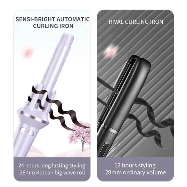 Automatic Hair Curler 28mm 32mm Auto Rotating Large Wave CurlingIron Temperature Adjustable Anion Fast Heating Hair Styling Tool