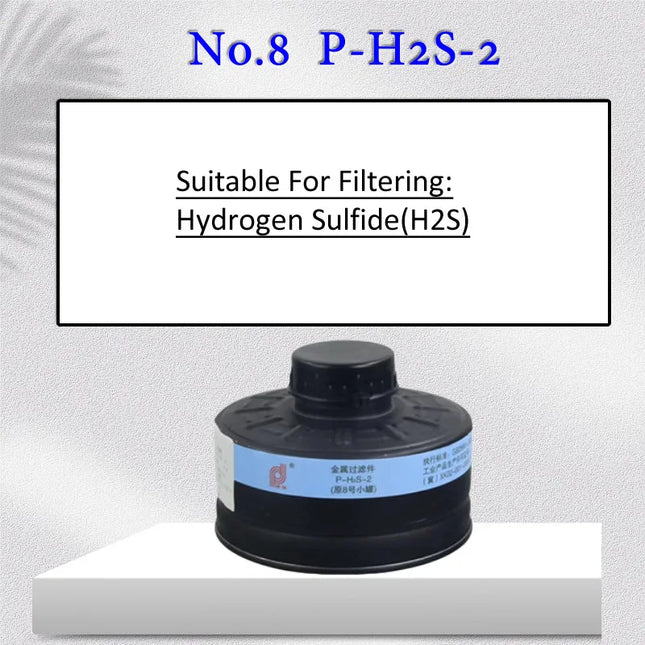 Metal Case Filtering Canister Chemical Organic Gas CO Filter RD40 For Full Mask Gas Respirator Painting Spray Pesticide Replace