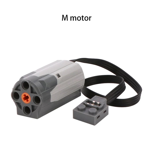 Micro-Motor M XL L Motor Servo Power Functions High-Tech Parts PF 8293 8883 Model Building Blocks Compatible With LEGO