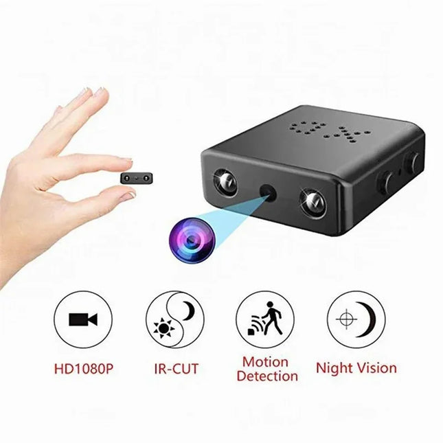 XD Mini Camera Full HD 1080P Home Security Camcorder Night Vision Micro Cam Motion Detection Video Voice Surveillance Recorder
