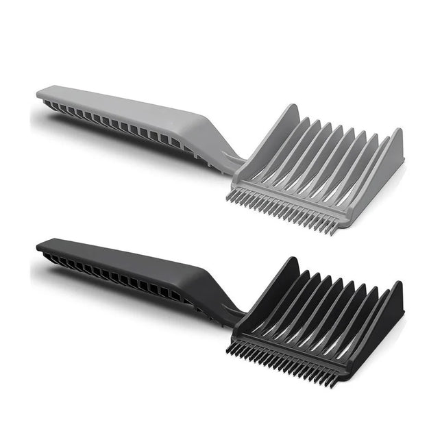 1-2PCS Barber Hair Comb Blending Flat Top Hair Cutting Fading Comb Men Fade Brush Salon Hair Hairdresser Tool Accessories