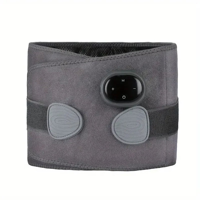 1 Pc Waist Massager, Electric Lumbar Heating Belt, Multi-gear Adjustment, Portable Heat Massage Waist Brace, Waist Support Belt