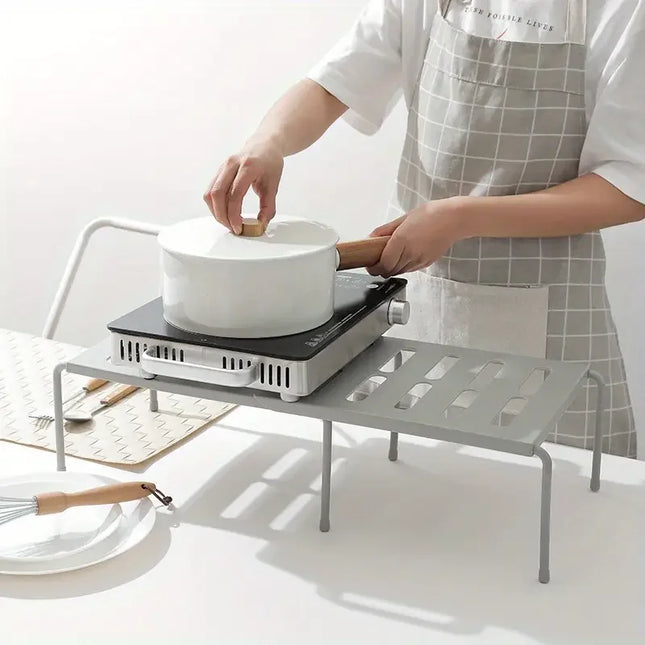 Kitchen Telescopic Rack Under Sink Storage Multifunctional Space Saving Storage Rack Home Cabinet Spice Rack