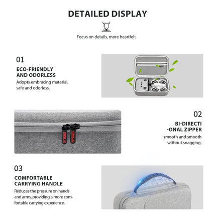 Drone Storage Box Portable Travel Carrying Case with Adjustable Shoulder Strap Handbag for DJI Neo Drone&DJI RC Smart Controller