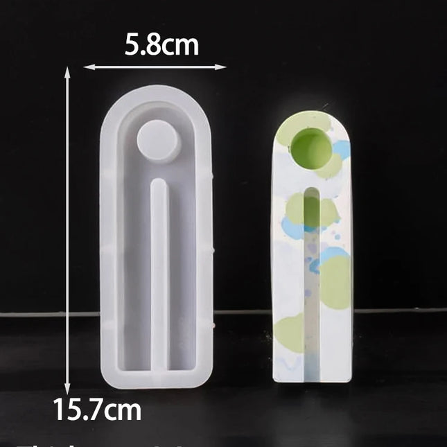 Star Candle Holder Silicone Mold DIY Stars Ornaments Making Plaster Concrete Resin Candlestick Molds Home Decor Craft Gifts