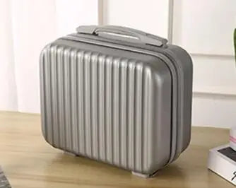High Strength ABS Anti-scratch With Handle Small Women Travel Suitcase Luggage Compressive Material Size:30-14-22cm