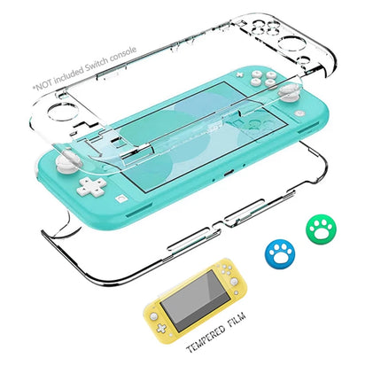 DATA FROG Protective Cover For compatible-Nintendo Switch Lite  Game Console Transparent PC Crystal Shell for Switch Lite
