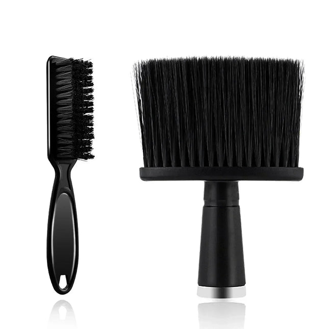 Barbershop Brush Sets Salon Hairdressing Cleaning Neck Duster Brush Clipper Clean Hairbrush Barber Accessories Styling Supplies