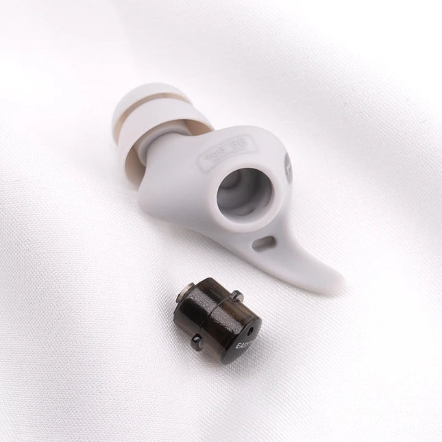 Whizzer ES1AB Noise Isolation Comfortable, not stuffy or painful Earplugs with Antimicrobial Material