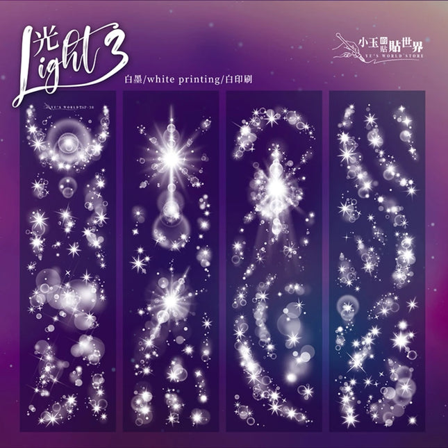 Light Tape Shell Light Starlight Embellished Decorative Fireworks Tape