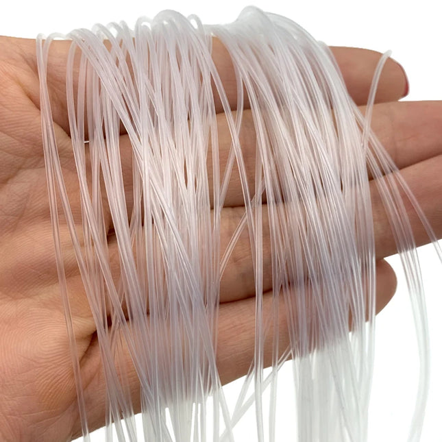 5M/10M Transparent Flexible Silicone Tubing ID 0.5 1 1.5 2 2.5 3 3.5 4 mm Food Grade Tube Pipe Temperature Resistance Nontoxic