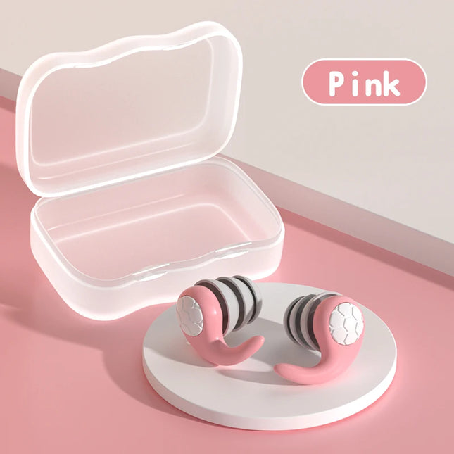 Silicone Earplug For Children Swimming Ear Protection Noise Reduction Waterproof Sleeping Earplugs for 5-12 Year Old Children
