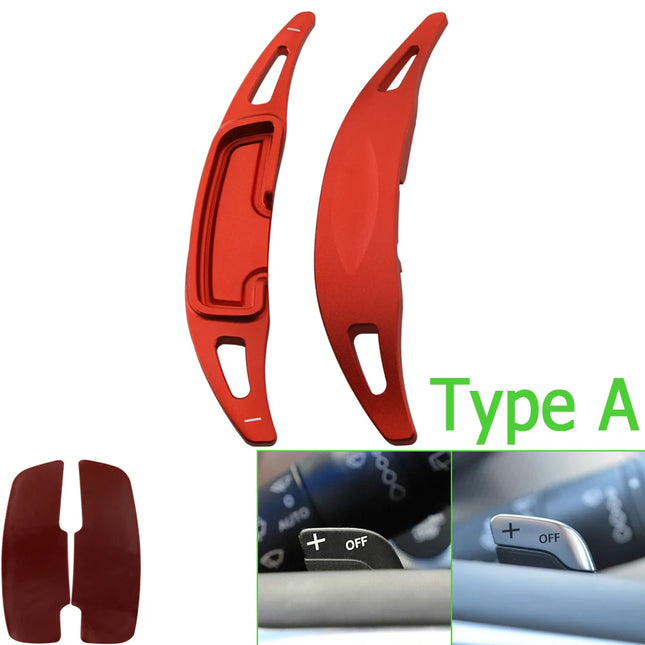 For Renault Clio V Captur II Arkana Intens R.S. Line 2020 2021 2022 2023 Car Steering Wheel DSG Paddle Shift Extension Stickers