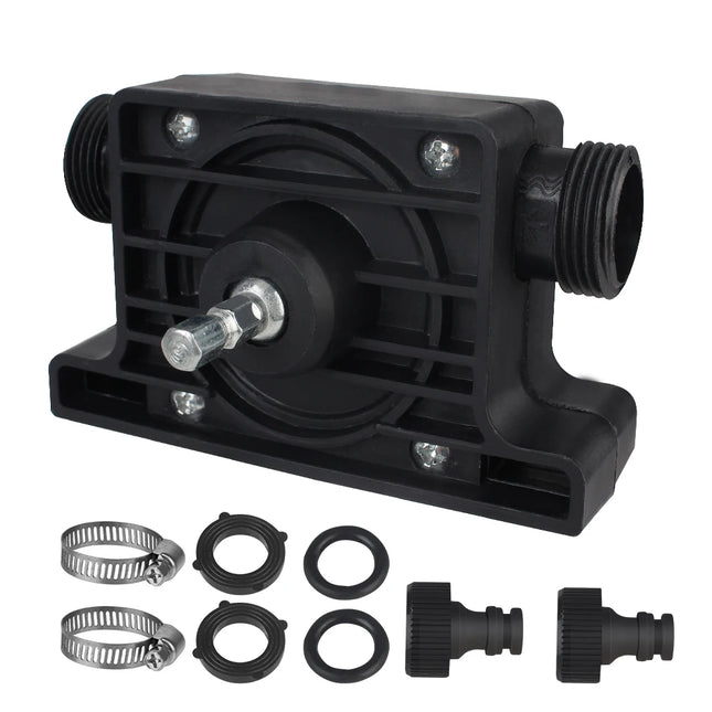 Electric Drill Pump Portable Home Garden Outdoor Tool Mini Centrifugal Pump Diesel Oil Fluid Water Pump