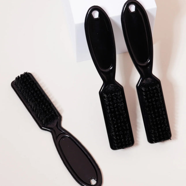 Neck cleaning brush, nylon hair brush, hair cutting brush, hair cutting tool cleaning brush, suitable for hairdressers to use