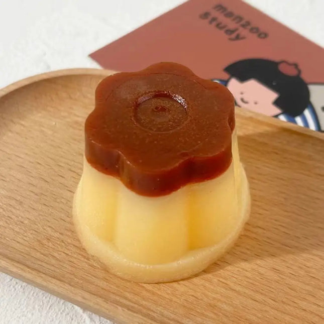 Anti-stress Simulation Food Squeeze Toy Soft Sushi Slow Rebound Toy Slow Rising Pudding Shape Stress Relief Toy Office Workers