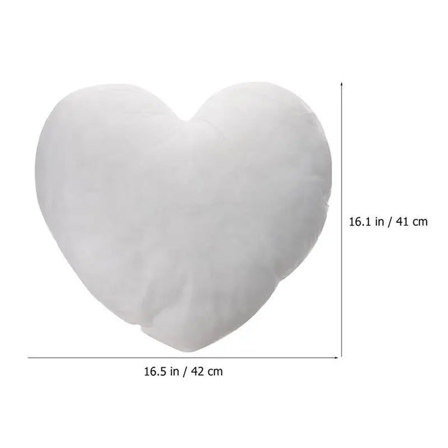 Heart Shape Pillow Inner Lightweight Heart Pillow Inserts Peach Heart Cushion Stuffer Home Textile Decorative Cushion Cover Sofa