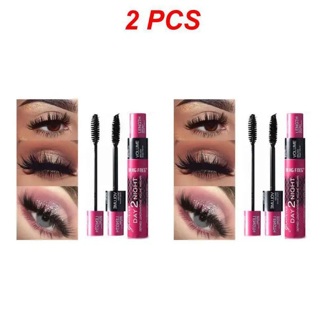 Black Curled Lashes Mascara Lengthens Eyelashes Extra Volume Long Lasting Waterproof Natural Quick Drying Lashes Female Makeup