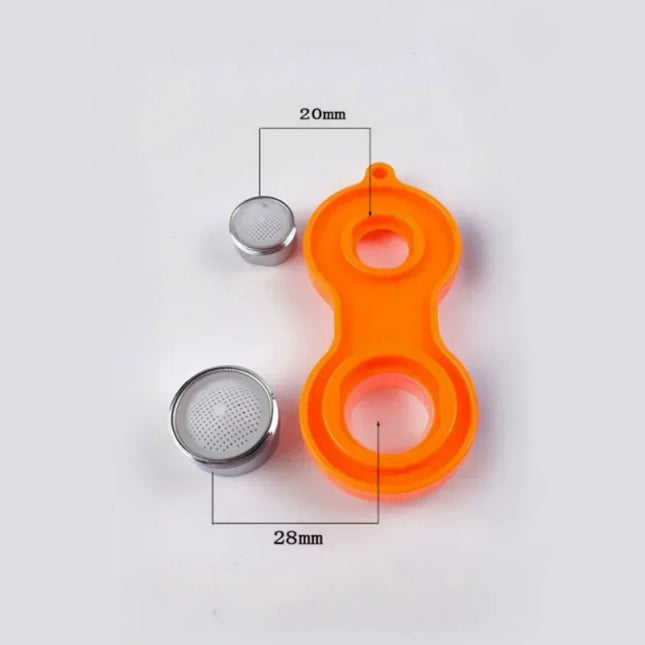 Faucet Bubbler Wrench Water Outlet Detached Install Spanner Plastic Repair Kit Filter Mesh Replacement Disassembly Tool Spanne