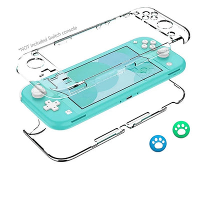 DATA FROG Protective Cover For compatible-Nintendo Switch Lite  Game Console Transparent PC Crystal Shell for Switch Lite